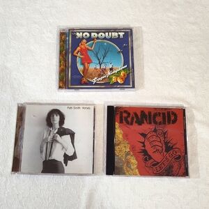 Music CDs Lot of 3: No Doubt, Patti Smith & Rancid